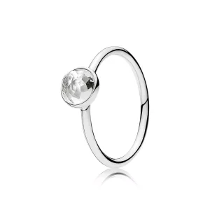 (imagen para) Anillo Gota de abril 191012RC Anillos PANDORA