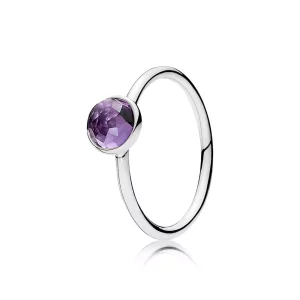 (imagen para) Anillo Gota de Febrero 191012SAM Anillos PANDORA
