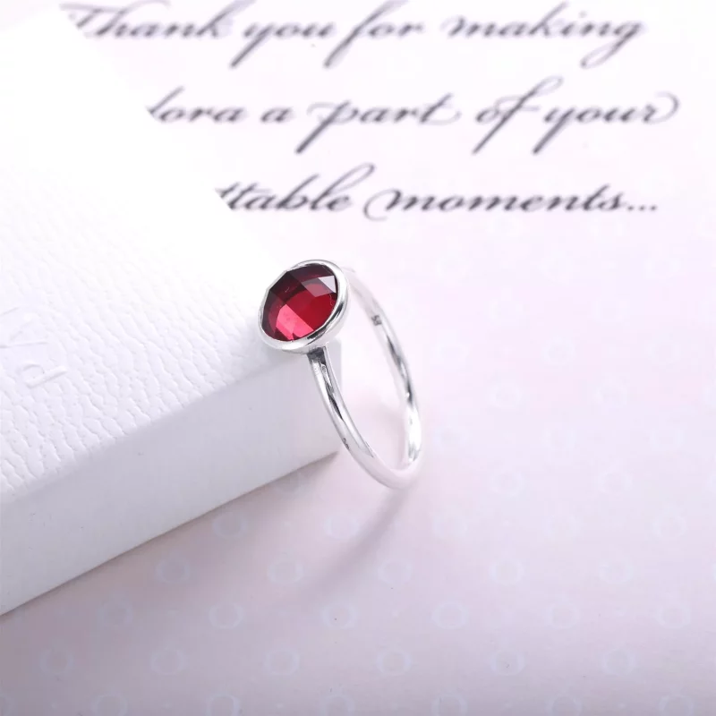 (imagen para) Anillo Gota de julio 191012SRU Anillos PANDORA - Ver 3