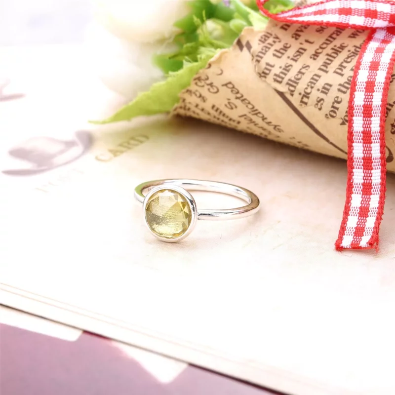 (imagen para) Anillo gota de noviembre - PANDORA - Ver 2