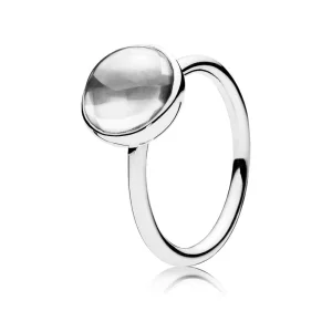 (imagen para) Anillo Gota Po&eacute;tica - PANDORA