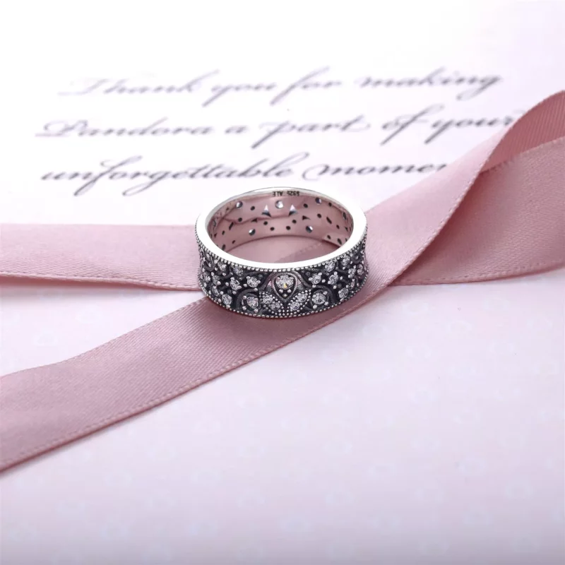 (imagen para) Anillo Hojas Brillantes - PANDORA - Ver 2