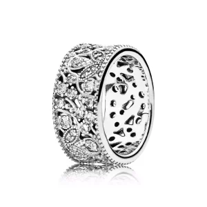 (imagen para) Anillo Hojas Brillantes - PANDORA