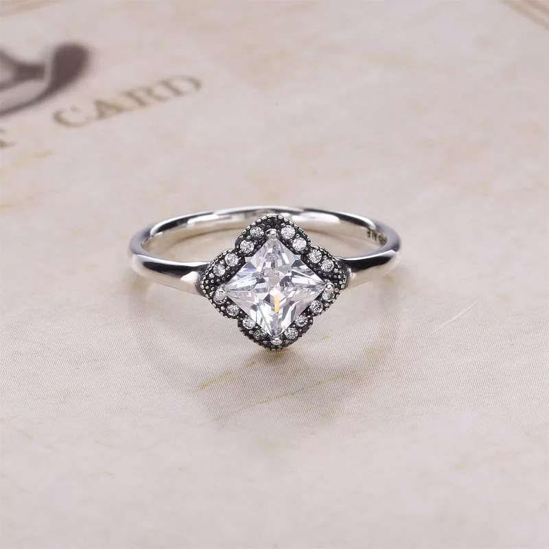 (imagen para) Anillo Hojas Luminosas - PANDORA - Ver 2