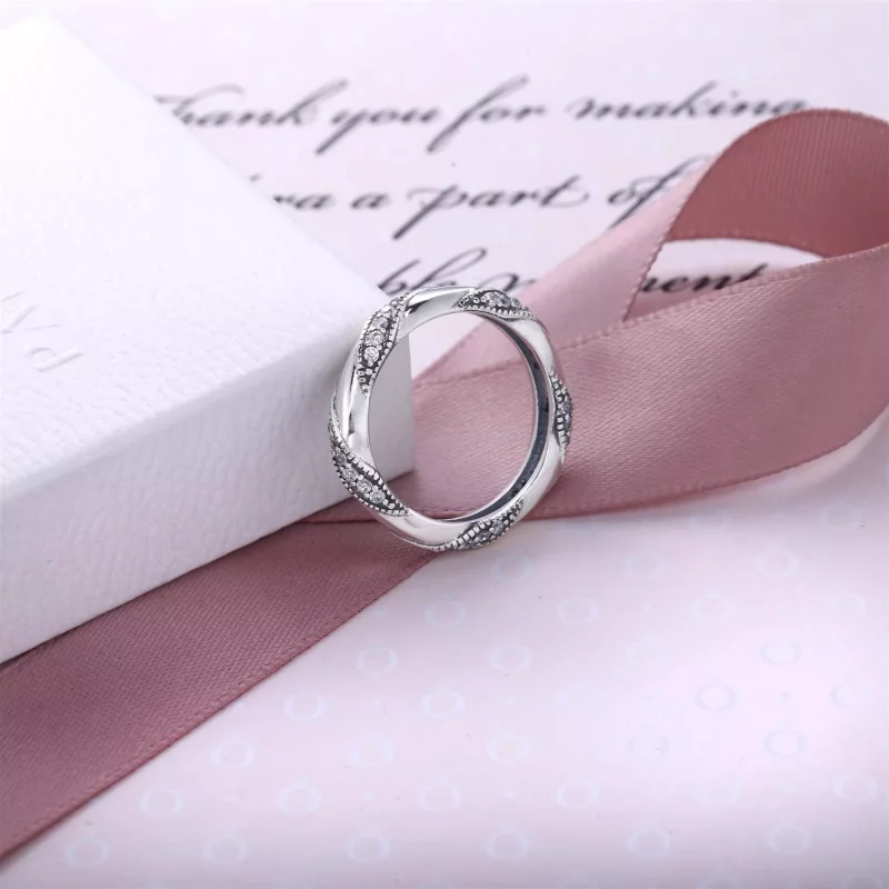 (imagen para) Anillo Lazo de Amor - PANDORA - Ver 2