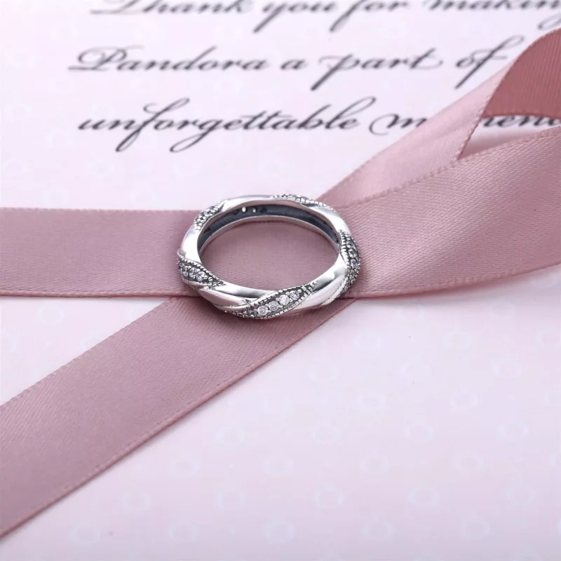 (imagen para) Anillo Lazo de Amor - PANDORA - Ver 3