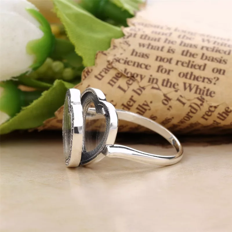 (imagen para) Anillo Locket PANDORA Coraz&oacute;n Brillante - Ver 3