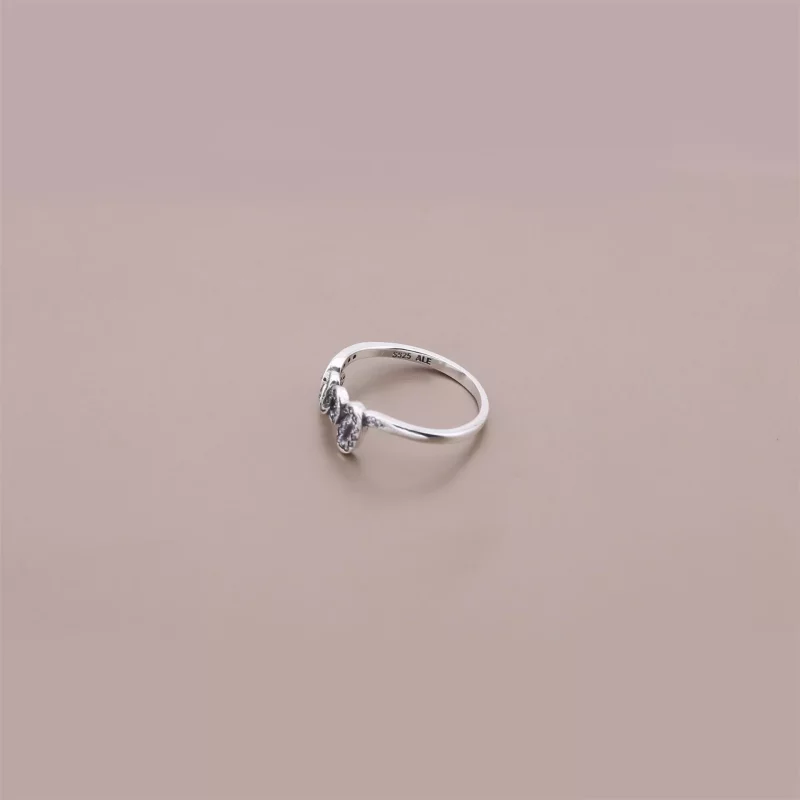 (imagen para) Anillo Love en plata de ley y circonitas 190928CZ Anillos PANDORA - Ver 3