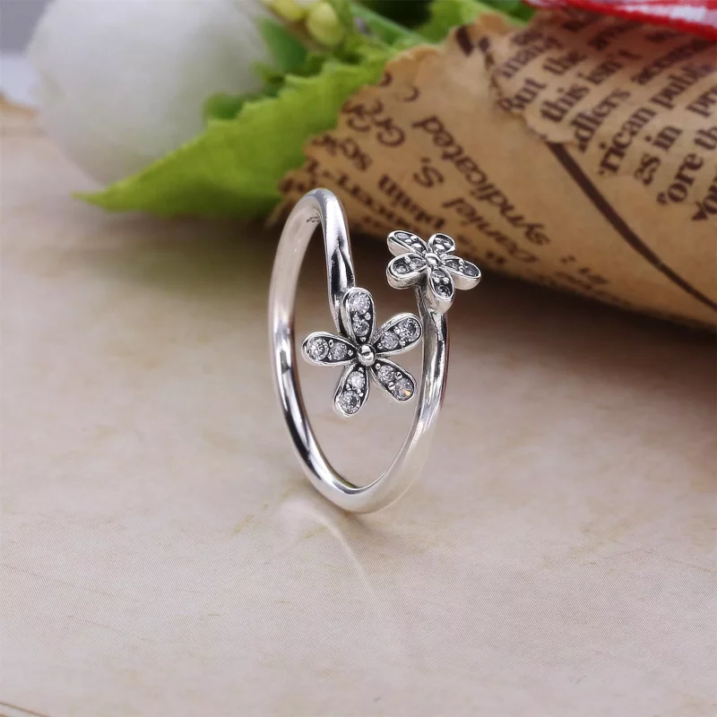 (imagen para) Anillo Margaritas Deslumbrantes 191038CZ Anillos PANDORA - Ver 2