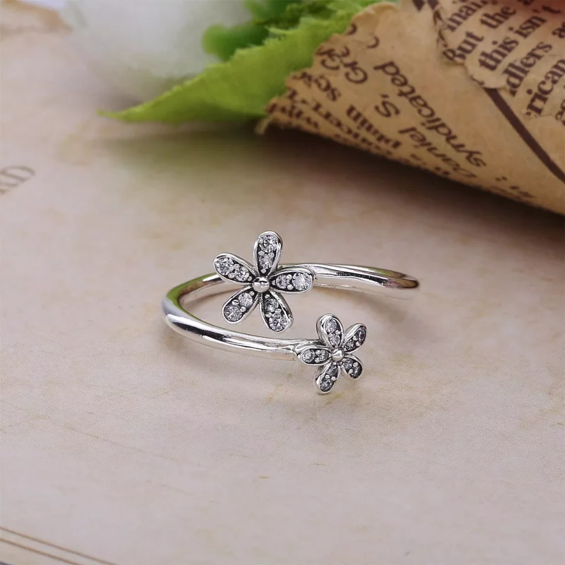 (imagen para) Anillo Margaritas Deslumbrantes 191038CZ Anillos PANDORA - Ver 3