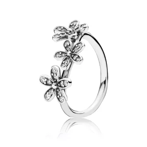 (imagen para) Anillo Margaritas Deslumbrantes - PANDORA