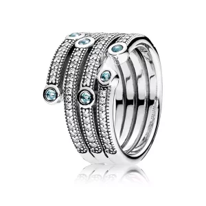 (imagen para) Anillo Oc&eacute;ano Brillante - PANDORA