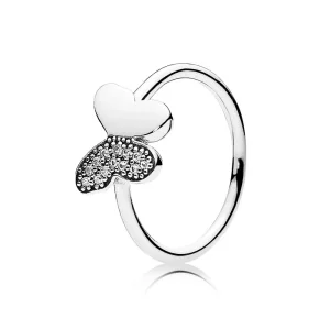 (imagen para) Anillo en plata de ley Mariposa PANDORA