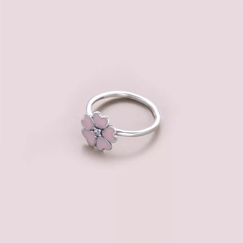 (imagen para) Anillo Pr&iacute;mula Blanca 190931EN12 Anillos PANDORA - Ver 4