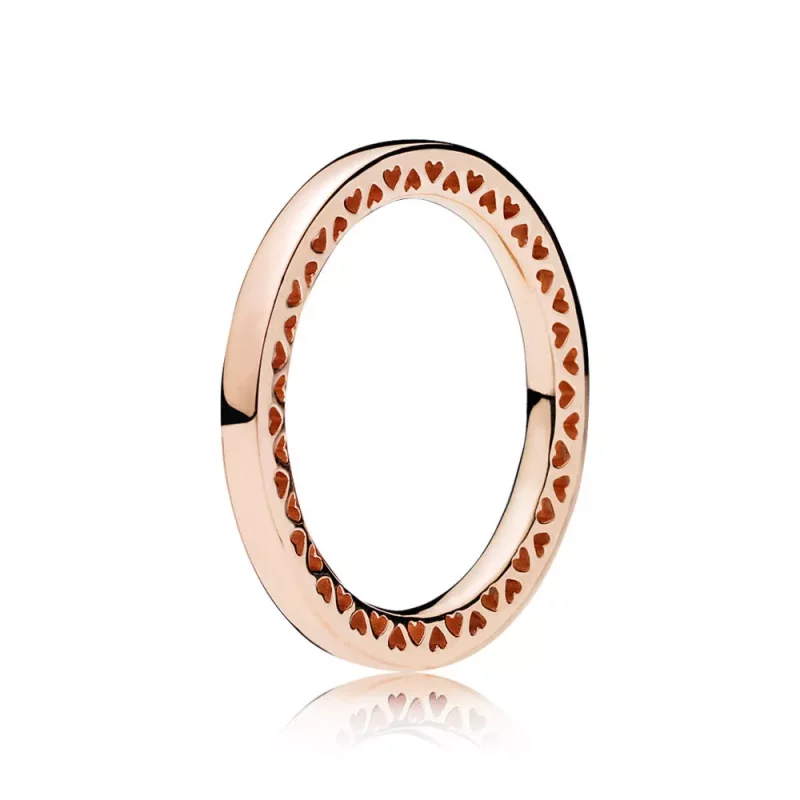 (imagen para) Anillo PANDORA Rose Corazones Cl&aacute;sicos de PANDORA