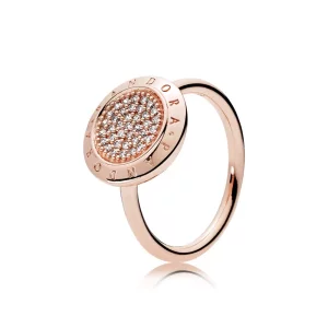(imagen para) Anillo PANDORA Rose Logo PANDORA