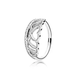 (imagen para) Anillo Tiara de Corazones - PANDORA