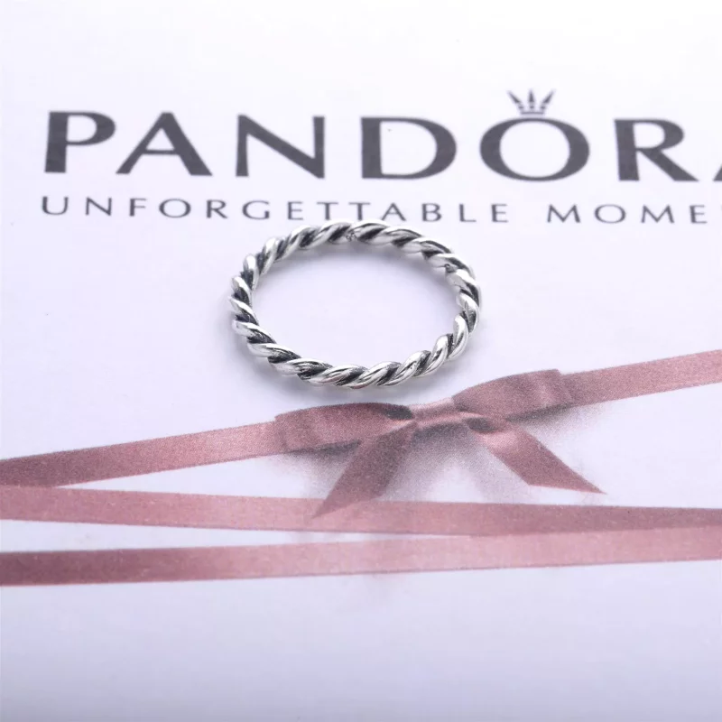 (imagen para) Anillo de plata de ley - PANDORA - Ver 2