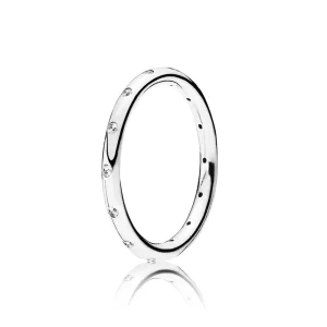 (imagen para) Anillo Gotas Brillantes - PANDORA