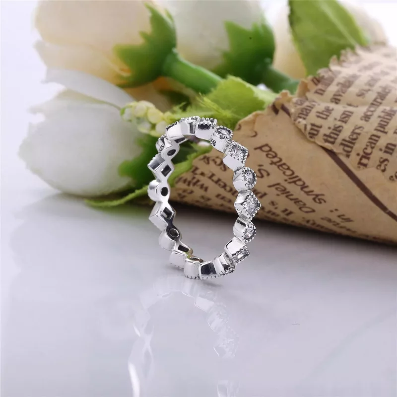 (imagen para) Anillo Brillante Seducci&oacute;n Princesa - PANDORA - Ver 2
