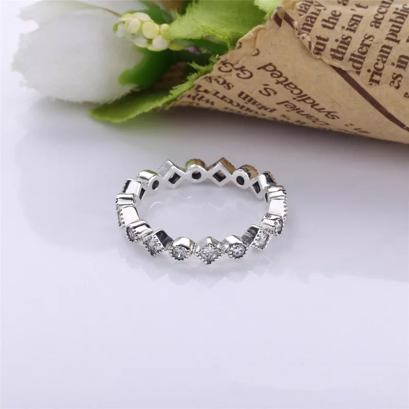 (imagen para) Anillo Brillante Seducci&oacute;n Princesa - PANDORA - Ver 3