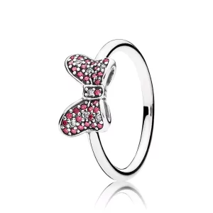 Disney, Minnie brillante anillo arco PANDORA (imagen para) Disney, Minnie brillante anillo arco PANDORA