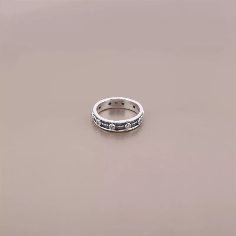 (imagen para) Silver ring with cubic zirconia 190882CZ Anillos PANDORA - Ver 2