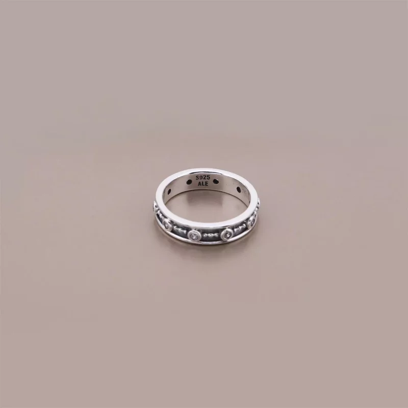 (imagen para) Silver ring with cubic zirconia 190882CZ Anillos PANDORA - Ver 3