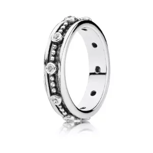 (imagen para) Silver ring with cubic zirconia 190882CZ Anillos PANDORA