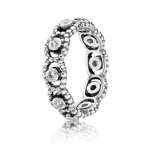 (imagen para) Silver ring with cubic zirconia - PANDORA