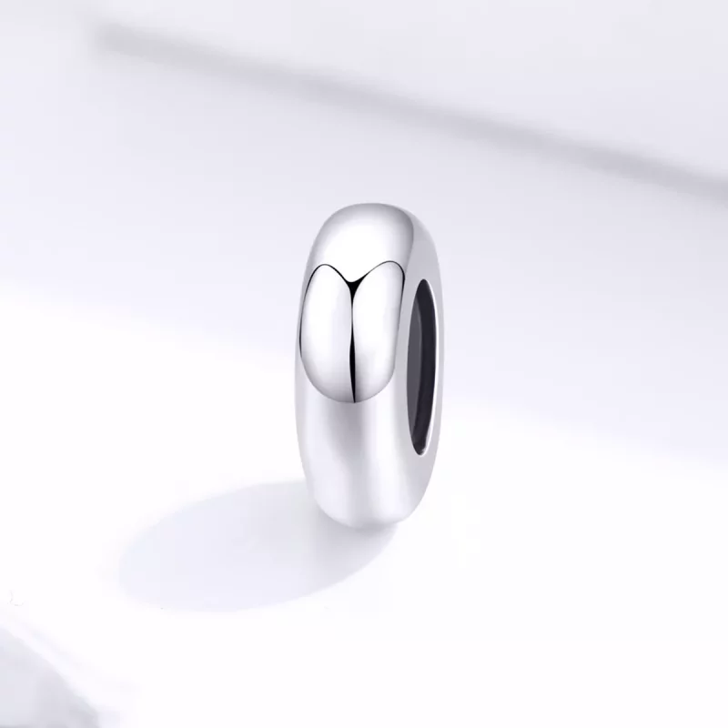 (imagen para) Charm de separador simple en plata estilo Pandora - SCC1450 - Ver 2