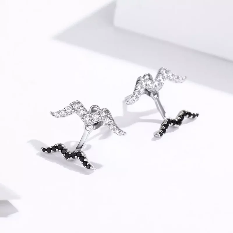 (imagen para) Aretes estilo Pandora de verano sin prisas - SCE699 - Ver 3