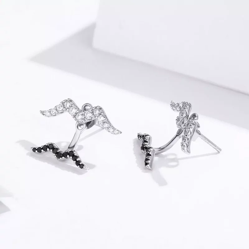 (imagen para) Aretes estilo Pandora de verano sin prisas - SCE699 - Ver 4