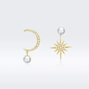 (imagen para) Aretes estilo Pandora Love Nocturne - BSE308