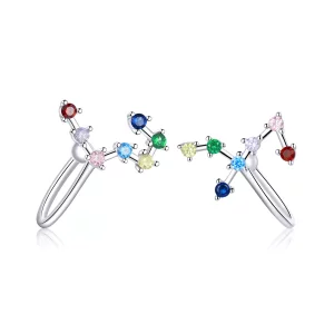 (imagen para) Aretes estilo Pandora Star Track - BSE457