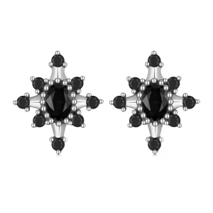 (imagen para) Estilo Pandora Aretes de Estrella para Hombre - SCE1521