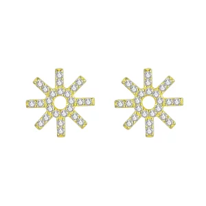 Estilo Pandora Pendientes de Estrella - BSE257 (imagen para) Estilo Pandora Pendientes de Estrella - BSE257