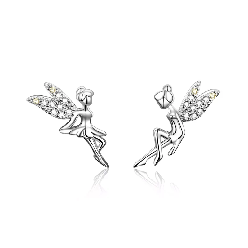(imagen para) Estos aretes de botón estilo Pandora de Primavera Spirit - BSE046 - Ver 5