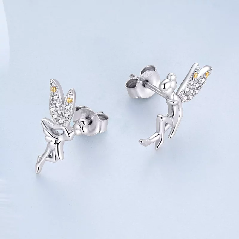 (imagen para) Estos aretes de botón estilo Pandora de Primavera Spirit - BSE046 - Ver 11