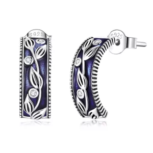 Pendientes de botón con estilo retro de patrón Pandora - SCE1415 (imagen para) Pendientes de botón con estilo retro de patrón Pandora - SCE1415