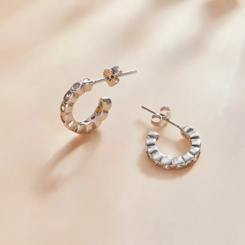 (imagen para) Pendientes de estilo Pandora con personalidad - SCE1175-A - Ver 3