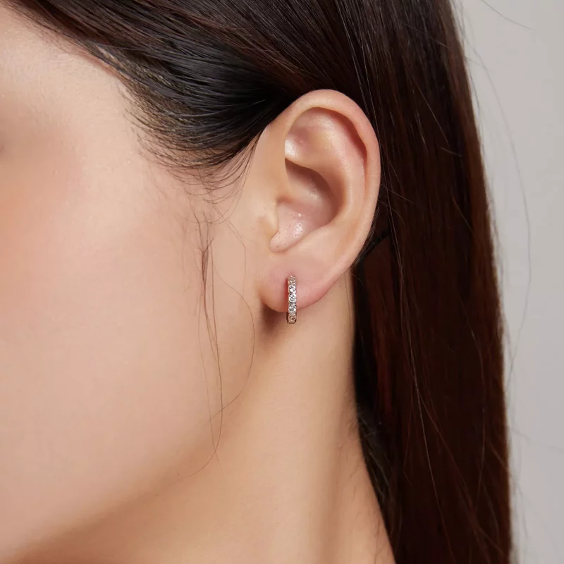 (imagen para) Pendientes de estilo Pandora con personalidad - SCE1175-A - Ver 6