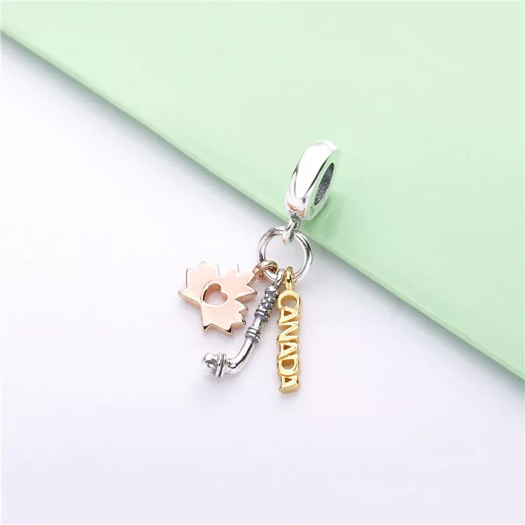 (imagen para) Charm colgante PANDORA Canadá 798028 - Ver 3