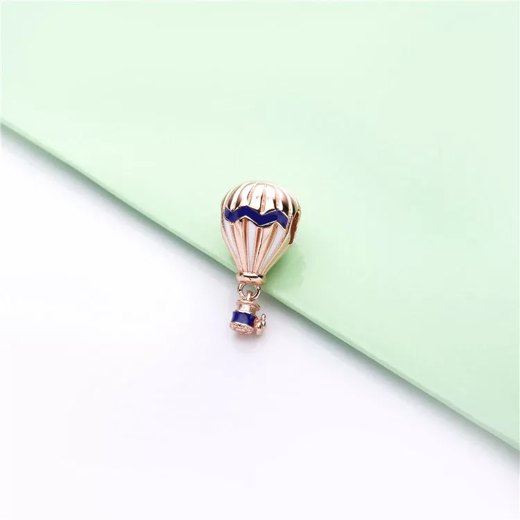(imagen para) Charm en Pandora Rose Globo Aeroestático Azul - 788055ENMX - Ver 2
