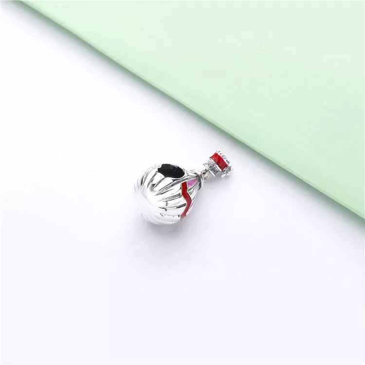 (imagen para) Charm PANDORA en plata de ley Globo Aeroestático Rojo - 798055ENMX - Ver 4