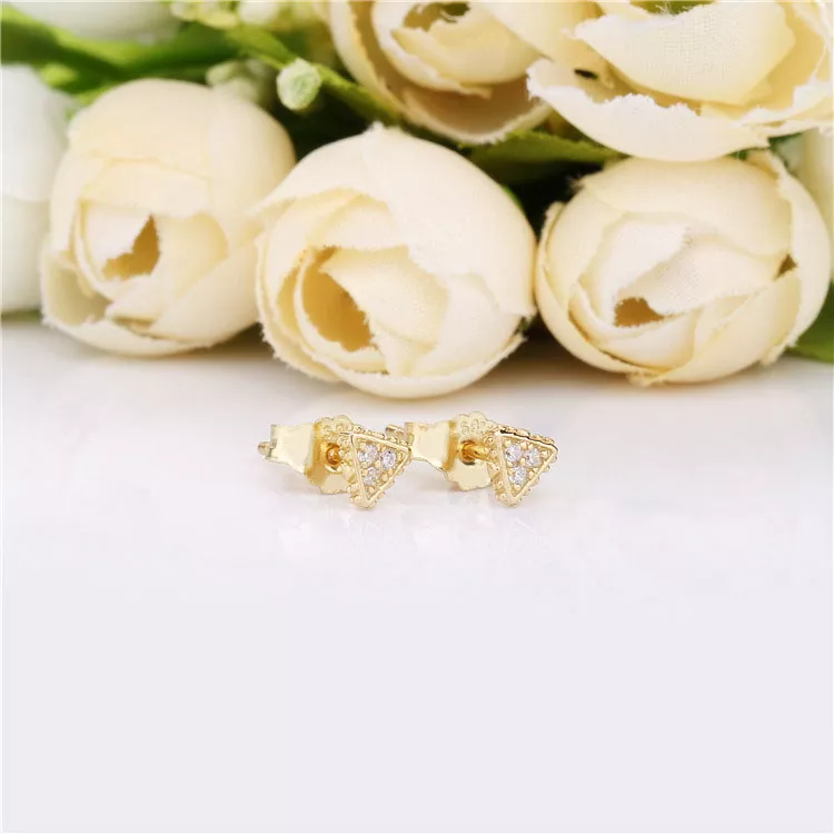 (imagen para) Pendientes en Pandora Shine Triángulos Brillantes - 268030CZ - Ver 3
