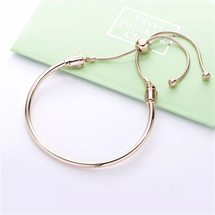 (imagen para) Pulsera Moments en Pandora Rose Rígida cierre deslizante - 587953CZ - Ver 2