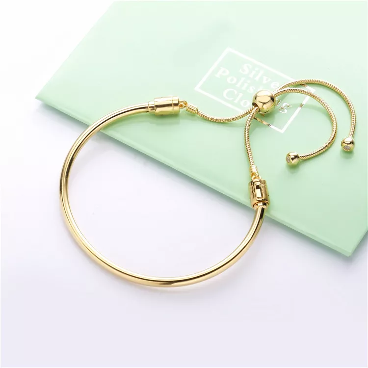 (imagen para) Pulsera Moments en Pandora Shine Rígida cierre deslizante - 567953CZ - Ver 2
