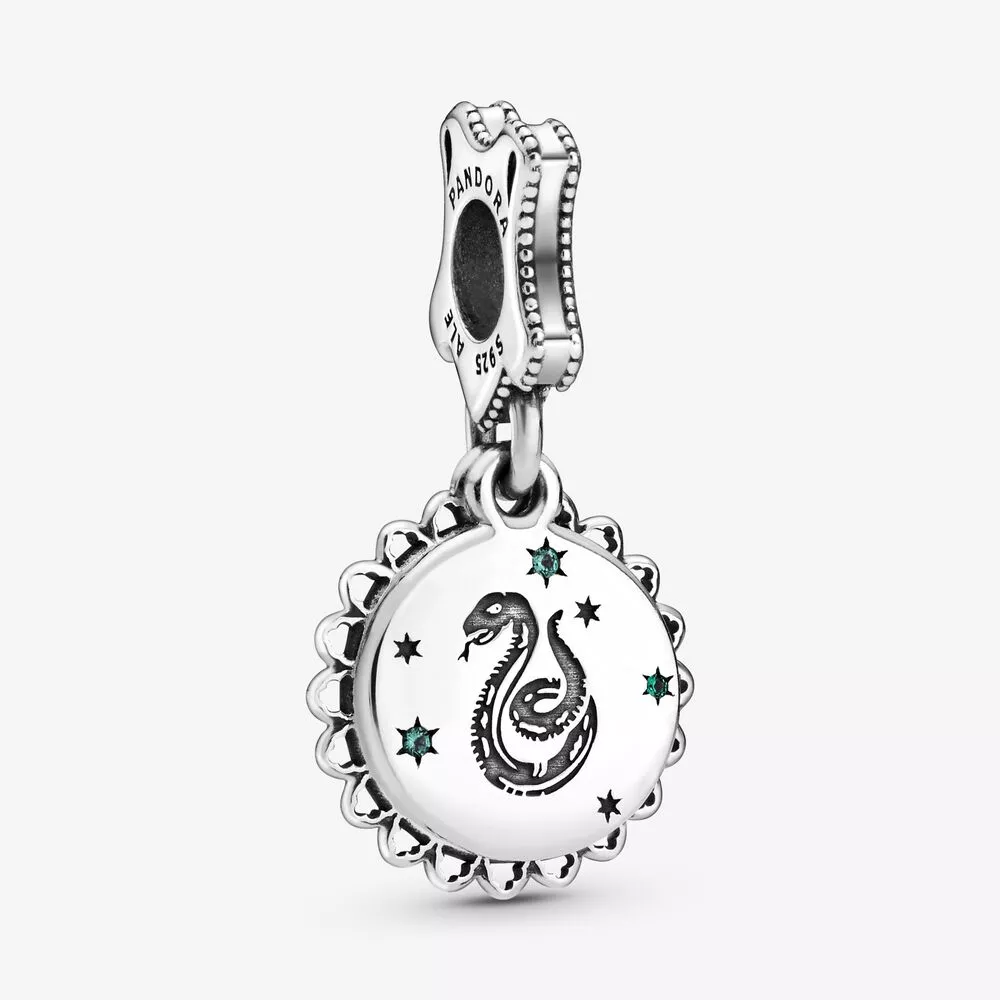 pandora harry potter slytherin dangle charm 798620c01