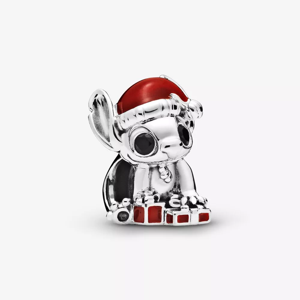 pandora disney charm de navidad de stitch 798452c01